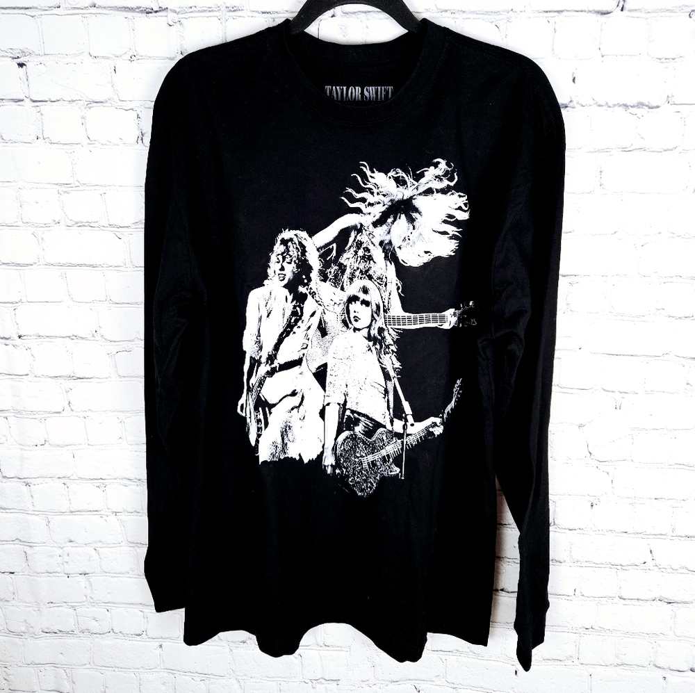TAYLOR SWIFT | Eras Tour 2023 long sleeve crew neck graphic band tee shirt